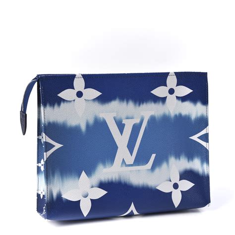 louis vuitton escale toiletry|LOUIS VUITTON Monogram Escale Toiletry Pouch 26 Blue .